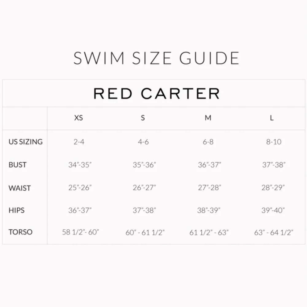 Red carter one piece swimsuit - Picture 3 of 6